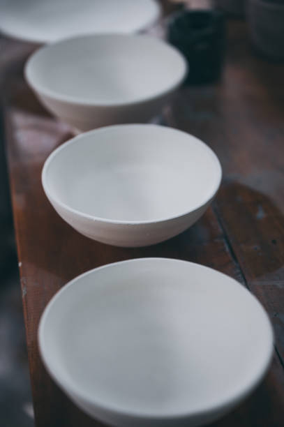 istock process of clay ceramic pot, handcraft to make ceramic from clay 1300904946