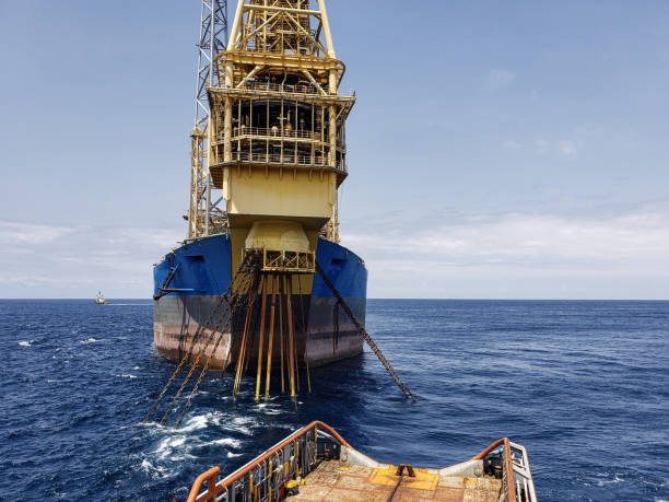 istock Floating production storage and offloading FPSO vessel, oil and gas indutry 1300910483