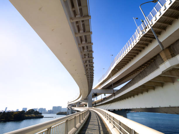 istock Rainbow Bridge over Tokyo Port 1300919888