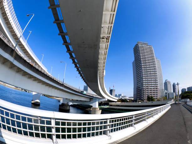 istock Rainbow Bridge over Tokyo Port 1300919934