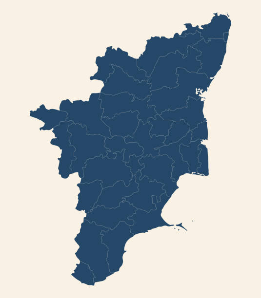 Tamilnadu Map With Its Districts Stock Illustration - Download Image Now - Election, Map, Administrator - iStock Tamilnadu Map With Its Districts Stock Illustration - Download Image Now - Election, Map, Administrator - iStock
