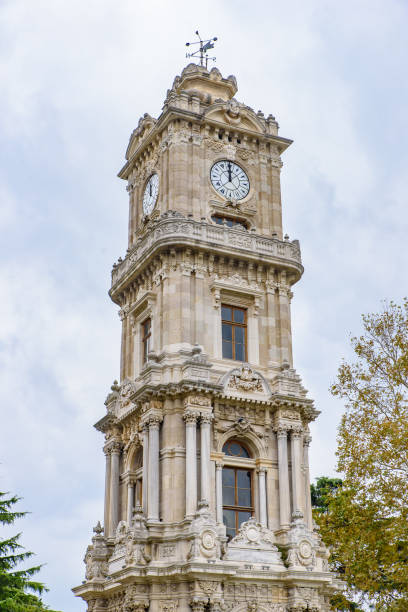istock Clock tower of Dolmabahce Palace in Istanbul, Turkey 1300945747