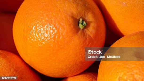 Fruit Oranges Up Close With Colour And Freshness Stock Photo - Download Image Now - Valencia Orange, Acid, Agriculture