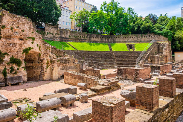 istock Trieste, Roman Theatre (Friuli-Venezia Giulia, Italy) 1300950648