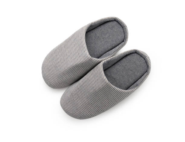 istock new bedroom shoes on white background 1300951605