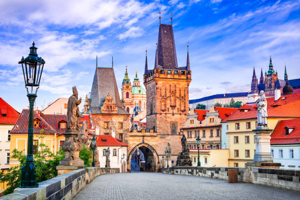 istock Prague, Czech Republic - Charles Bridge and Mala Strana 1300951613