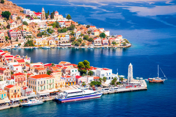 istock Symi Island, Greece - Greek Islands 1300951624