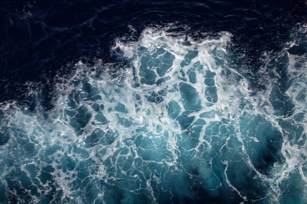 istock sea waves caused by the movement of a ferry 1300959569