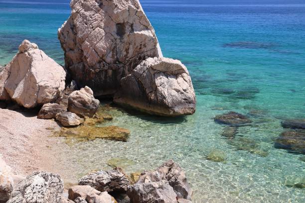 istock Adriatic Sea coast in Croatia 1300973516