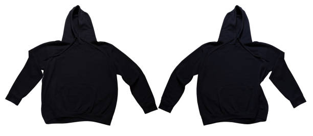 istock Hoodie front view set isolated on white background copy space 1300973542