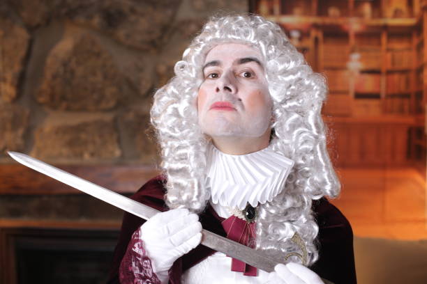 istock European nobleman holding a sword 1300988162