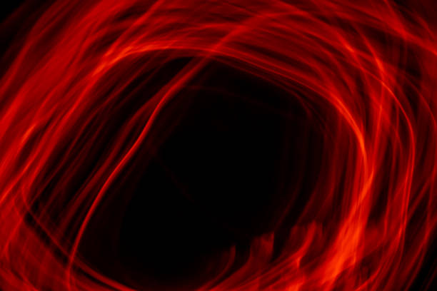 istock red luminous lines on a black background 1300988398
