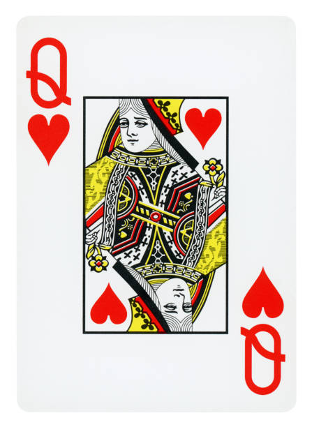 istock Queen Of Hearts playing card - Isolated 1300991977