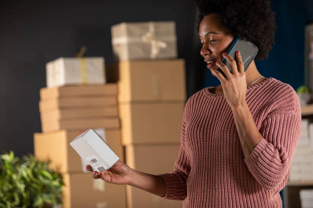 istock Organizing work in delivery business 1301008067