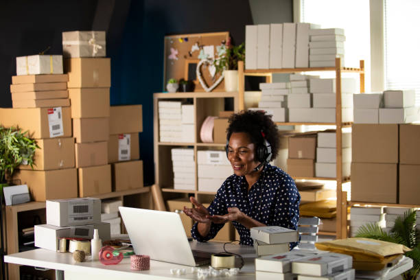 istock E-commerce saleswoman having a video call with a client 1301011152