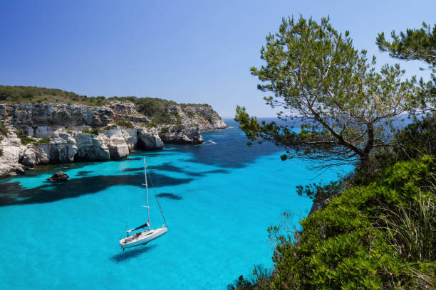 istock Beautiful bay in Mediterranean sea 1301015952