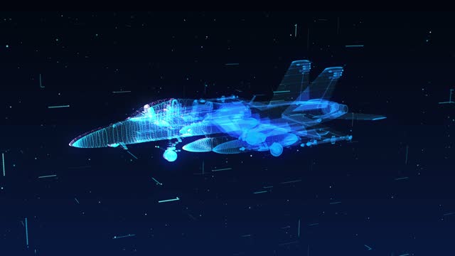 The Fighter aircraft military technology and digital analysis 4K