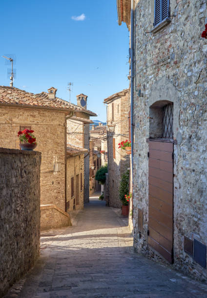istock Montone alley, Umbria Italy 1301034274