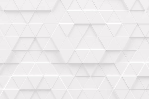 istock Abstract geometric background made of chaotic triangle surface polygons. 1301045709