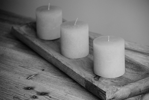 Relax moment with candles