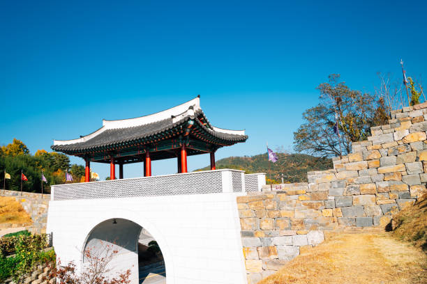 istock Miryang Eupseong Fortress in Miryang, Korea 1301054288