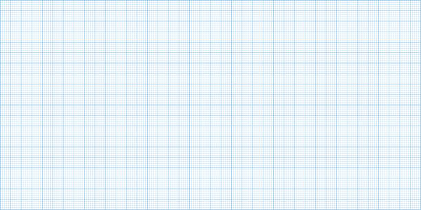 그래프 용지 배경 - blueprint graph paper paper backgrounds stock illustrations
