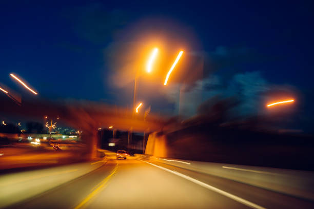 istock Nearly empty motorway Miami Florida 1301062119