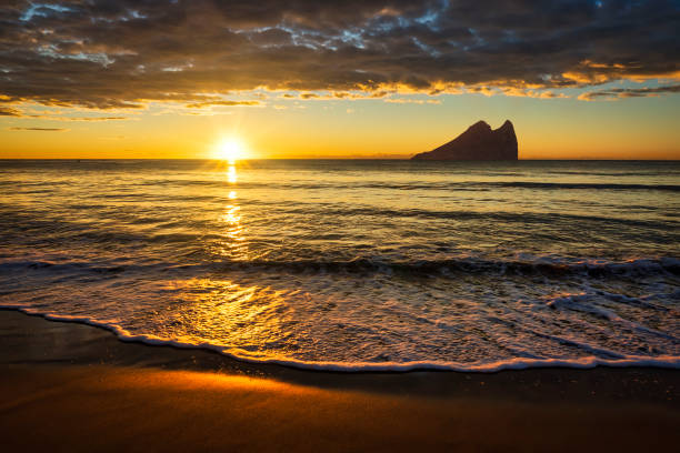 istock A beautiful and spectacular sunset by the sea 1301062648