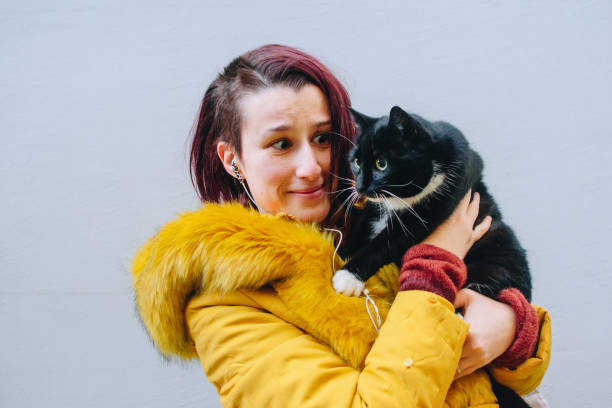 istock Crazy Cat Lady stock photo 1301063922