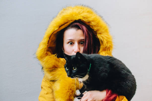 istock Crazy Cat Lady stock photo 1301063965