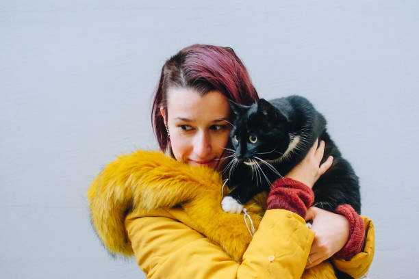 istock Crazy Cat Lady stock photo 1301064007