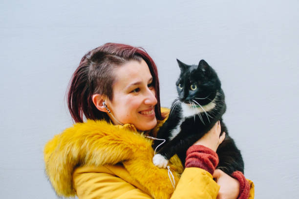 istock Crazy Cat Lady stock photo 1301064047