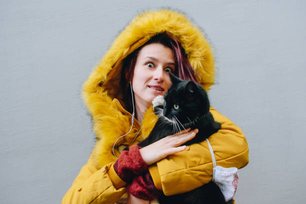 istock Crazy Cat Lady stock photo 1301064115