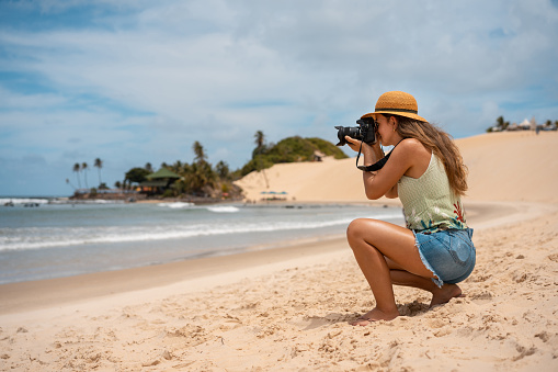 Family, Photographs, Beach, Rio grande do Norte, Natal.