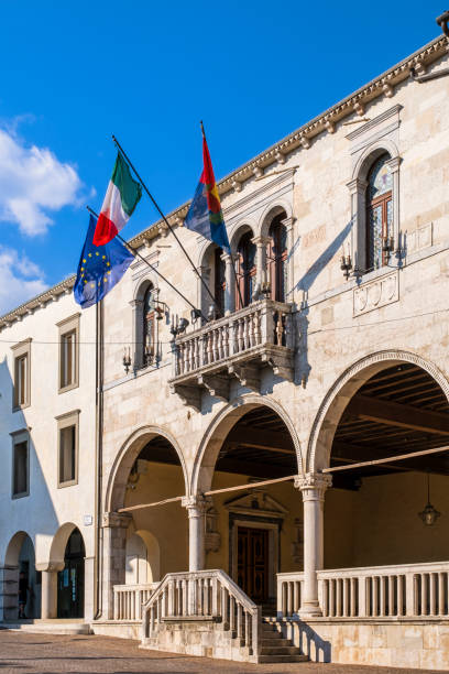 Glimpse of Gemona del Friuli, a town in the Province of Udine that was almost entirely destroyed by the 1976 earthquake, but rebuilt in record time.