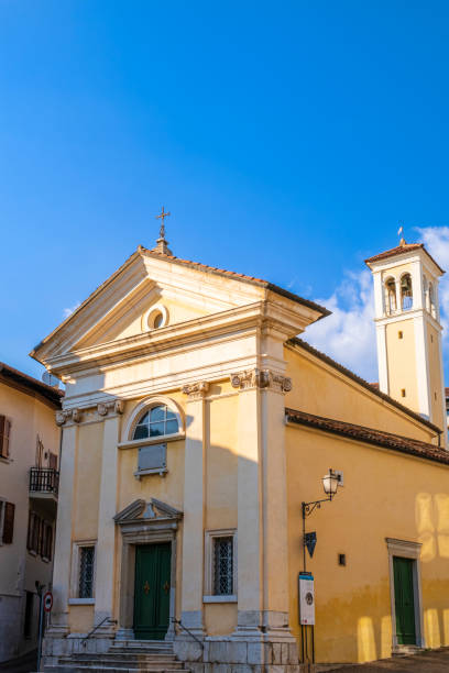 gemona del friuli, chiesa di san rocco (friuli-venezia giulia, italia) - san rocco foto e immagini stock