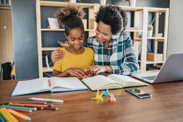 istock Homeschooling and working from home 1301081572