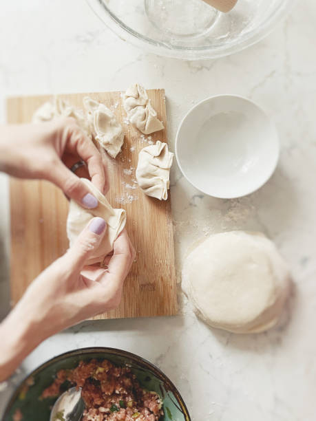 istock Homemade gyoza 1301094538