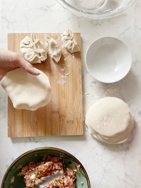 istock Homemade gyoza 1301094572