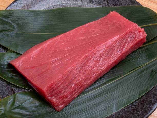 istock Bluefin tuna fillet for sashimi 1301110992