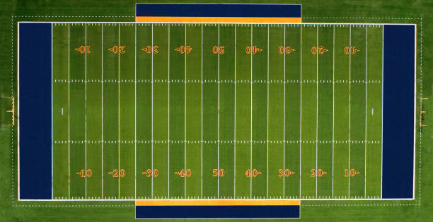 istock Drone Football Field 1301112110