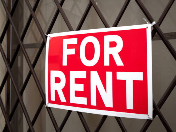istock Rental house sign 1301112271