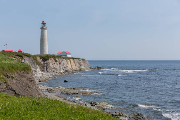 Cap Des Rosiers Lighthouse, Gaspe Peninsula, Quebec, Canada