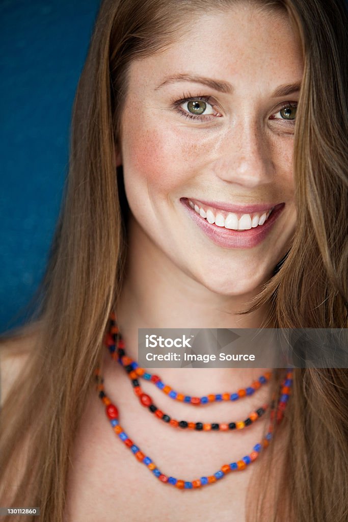 Portrait of young woman  25-29 Years Stock Photo