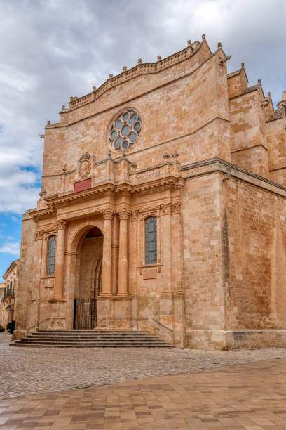 istock Old Santa Maria Cathedral in Ciutadella - Menorca, Spain 1301132937