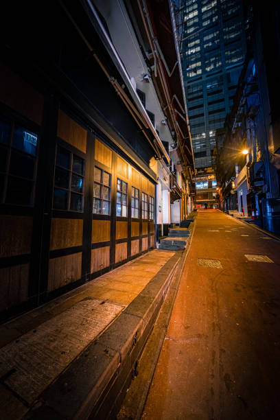 istock Streets empty in Central, Hong Kong 1301149234