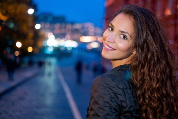istock Female tourist in Moscow 1301151680