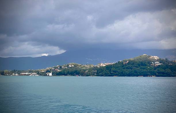 istock Approaching Winter Storm Gouvia Corfu Greece 1301153968