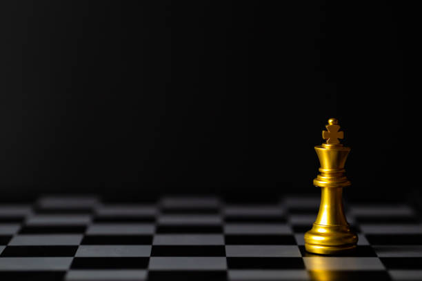 istock Chess board game for ideas and competition and strategy, business success concept. 1301155297