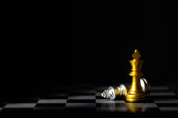 istock Chess board game for ideas and competition and strategy, business success concept. 1301155298